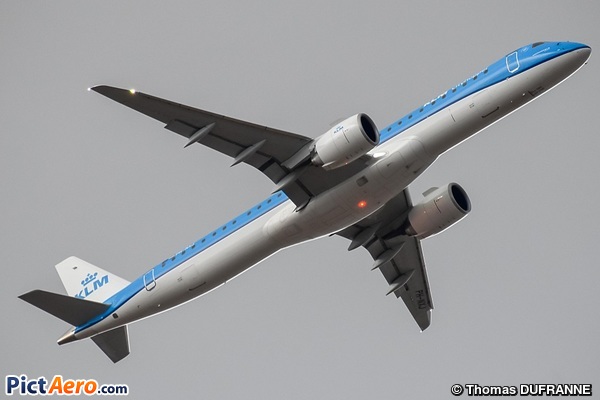 Embraer E195-E2 (ERJ-190-400 STD) (KLM Cityhopper)