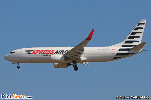 Boeing 737-8Q8/SF (Express Air Cargo)