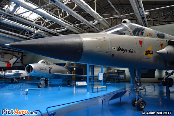 Dassault Mirage G8 (Musée de l'Air et de l'Espace du Bourget)