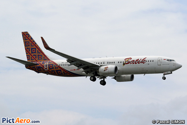 Boeing 737-8GP/WL (Batik Air)