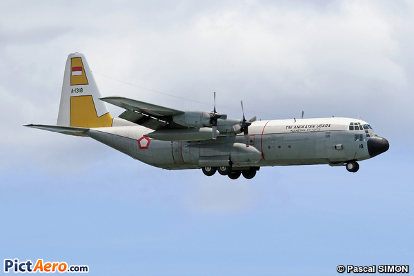 Lockheed C-130H-30 Hercules (L-382T) (Indonesia - Air Force)