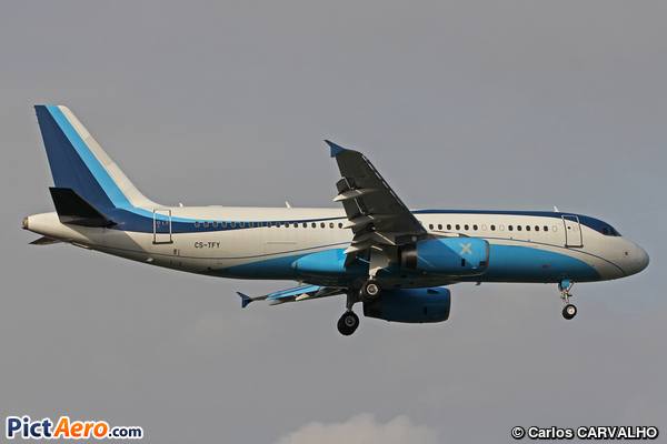 Airbus A320-232 (Luxaviation Portugal)