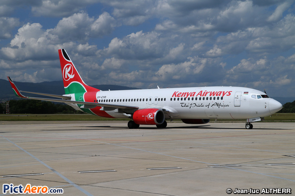 Boeing 737-8HX/WL (Kenya Airways)