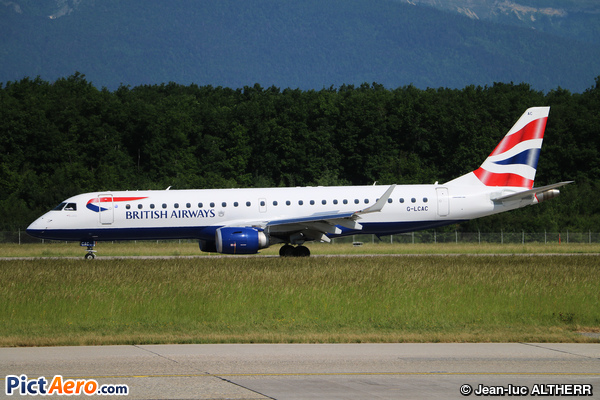 Embraer ERJ-190-100LR 190LR  (British Airways (CityFlyer))
