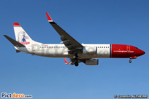 Boeing 737-86N/WL (Norwegian Air Sweden)
