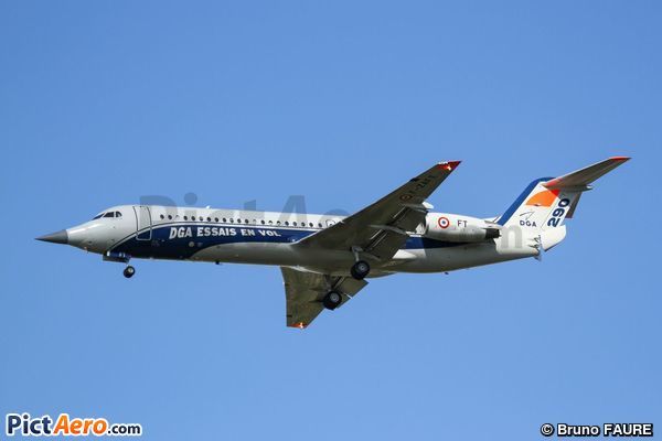 Fokker 100 (F-28-0100) (France - DGA Essais en vol)
