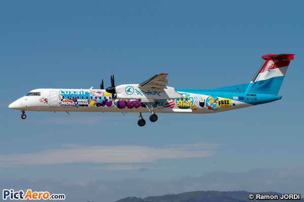 DHC-8-402Q (Luxair - Luxembourg Airlines)
