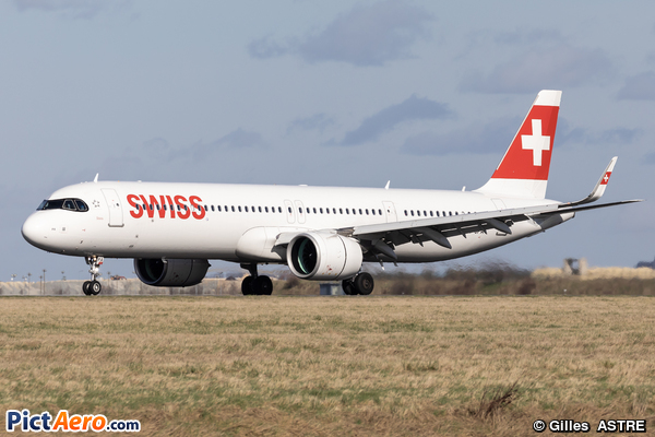 Airbus A321-271NX (Swiss International Air Lines)