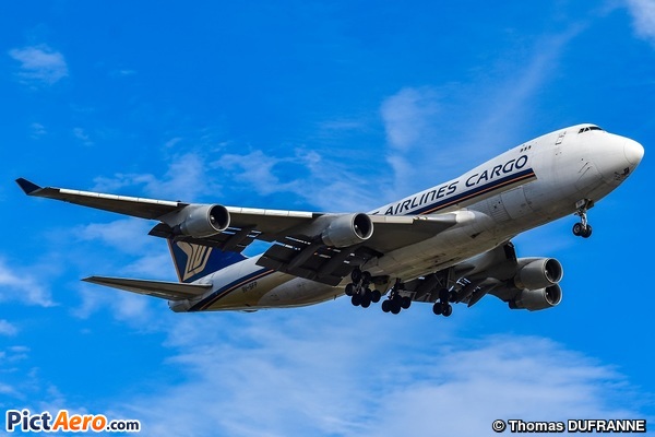 Boeing 747-412F/SCD (Singapore Airlines Cargo)