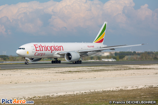 Boeing 777-FDZ	 (Ethiopian Cargo)