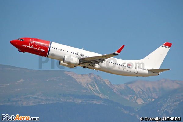 Boeing 737-8JP/WL (Norwegian Air Shuttle)
