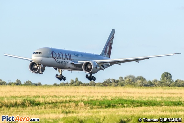 Boeing 777-FDZ	 (Qatar Airways Cargo)