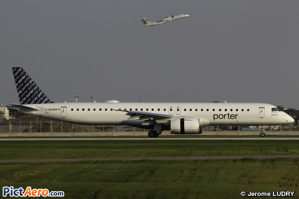Embraer E195-E2 (ERJ-190-400 STD) (Porter Airlines Inc.)