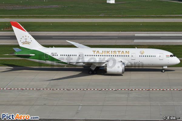 Boeing 787-8 Dreamliner (Republic of Tajikistan)