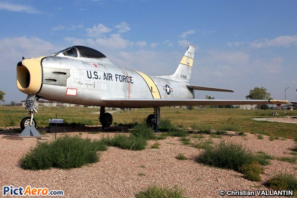 North American F-86H Sabre (South Dakota Air and Space Museum)