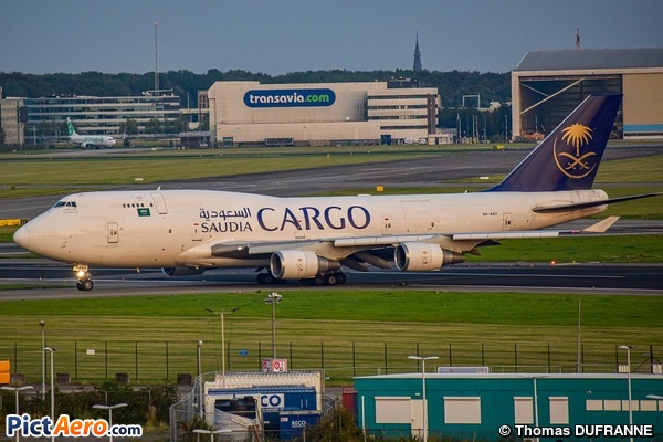 Boeing 747-45EBD/SF (Saudi Arabian Airlines Cargo)