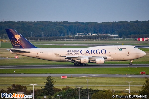 Boeing 747-45EBD/SF (Saudi Arabian Airlines Cargo)