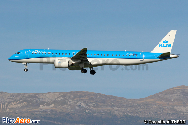 Embraer E195-E2 (ERJ-190-400 STD) (KLM Royal Dutch Airlines)