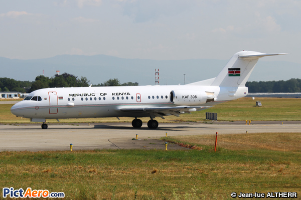 Fokker 70 (F-28-0070) (Kenya- Government)