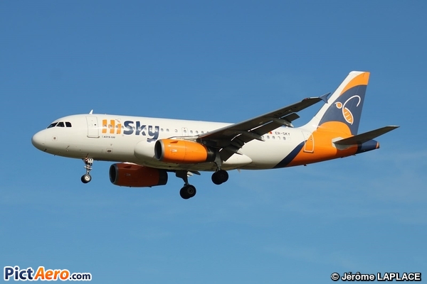 Airbus A319-131 (HiSky Europe)