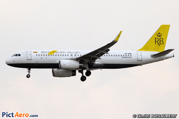 Airbus A320-232/WL (Royal Brunei Airlines)