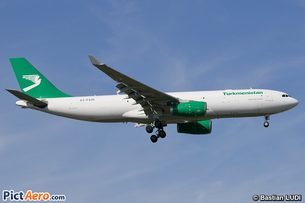 Airbus 330-243P2F  (Turkmenistan Airlines)