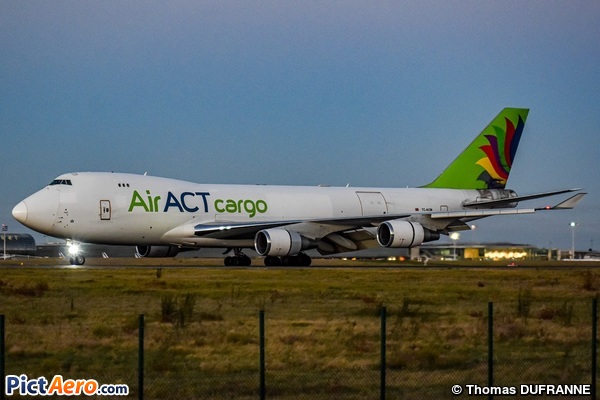 Boeing 747-428F/ER/SCD (ACT Airlines)
