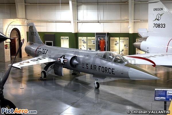 Lockheed F-104A Starfighter (Hill Aerospace Museum Utah)