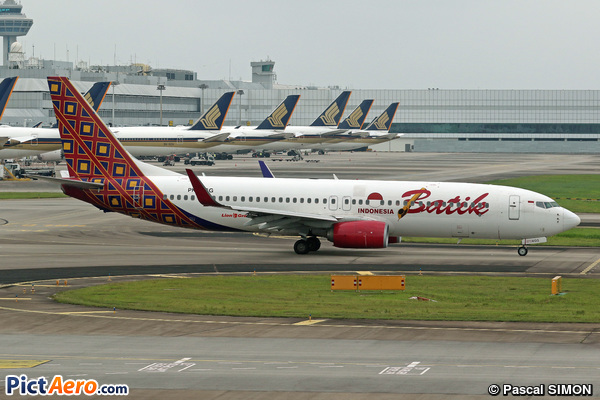 Boeing 737-8U3/WL (Batik Air)