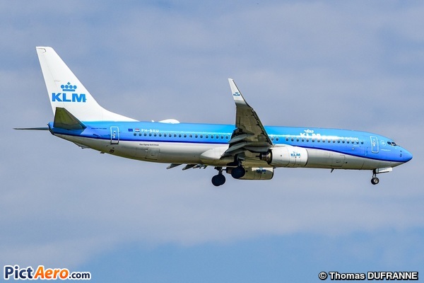 Boeing 737-8BK/WL (KLM Royal Dutch Airlines)