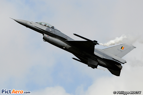 General Dynamics F-16AM Fighting Falcon (Belgium - Air Force)