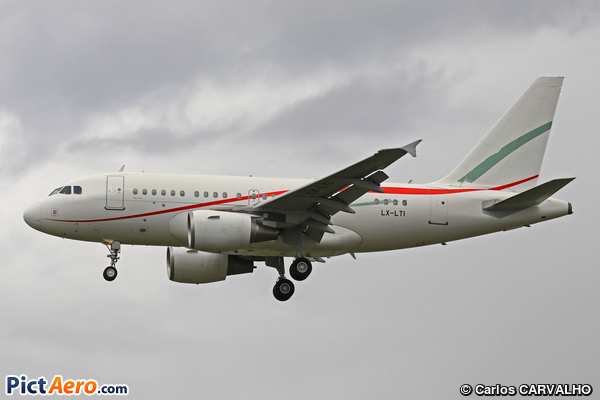 Airbus A318-122/CJ Elite (Global Jet Luxembourg)