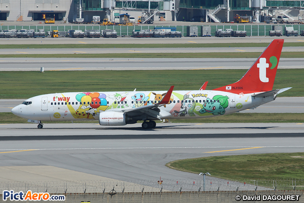 Boeing 737-8AS (T'Way Air)