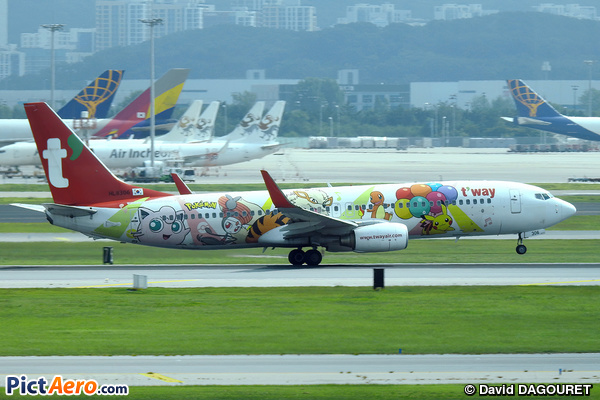 Boeing 737-8AS (T'Way Air)