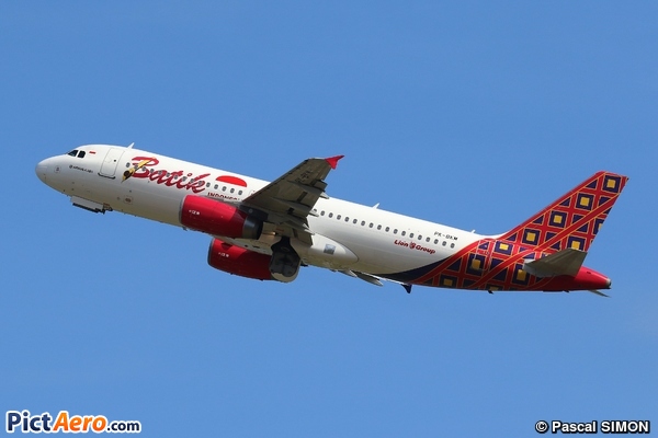 Airbus A320-232 (Batik Air)