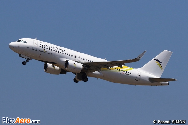 Airbus A320-214 (TransNusa Air Services)