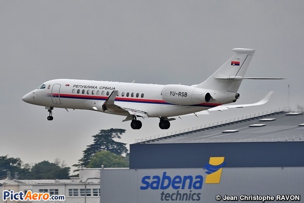 Dassault Falcon 6X (Serbia Government) Dassault Falcon 6X (Serbia Government)