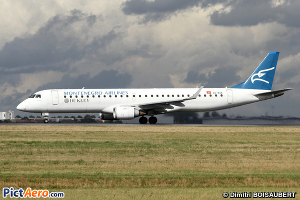 Embraer ERJ-190-200LR (Montenegro Airlines) Embraer ERJ-190-200LR (Montenegro Airlines)