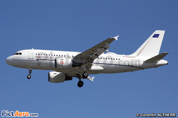 Airbus A319-115X(CJ) (Italy - Air Force) Airbus A319-115X(CJ) (Italy - Air Force)